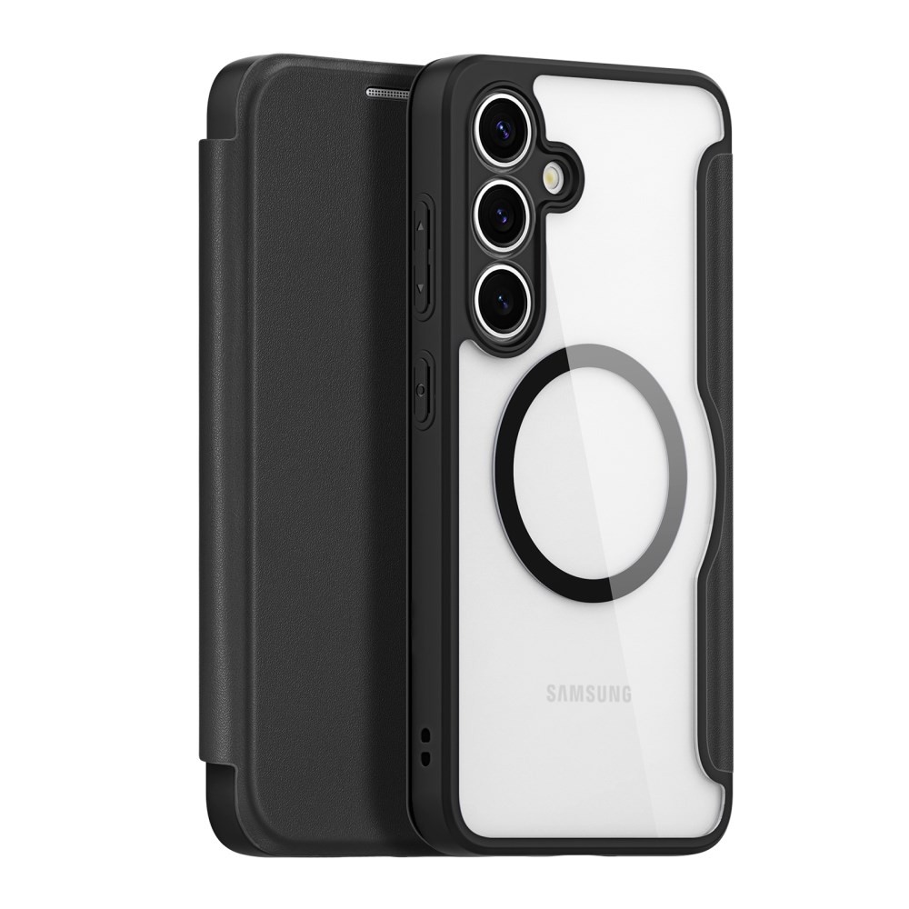 Samsung Galaxy S25 5G DUX DUCIS Skin X Pro Series Magsafe Θήκη Βιβλίο Black