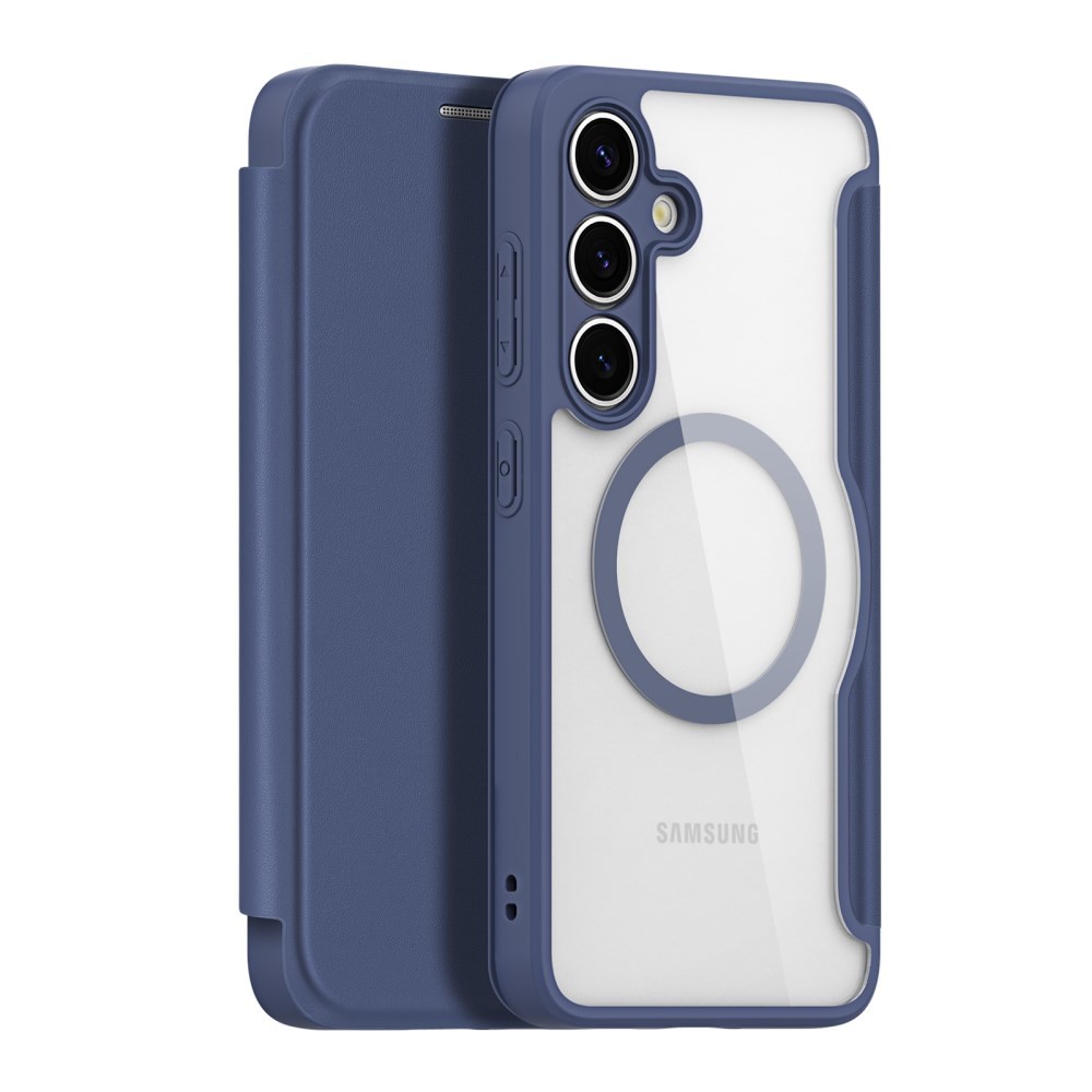Samsung Galaxy S25 5G DUX DUCIS Skin X Pro Series Magsafe Θήκη Βιβλίο Blue