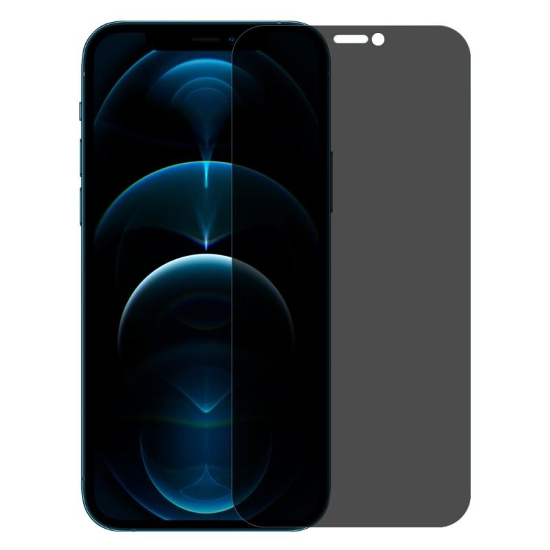 Apple iPhone 12 Pro Max NORTHJO A++ Privacy Tempered Glass Black