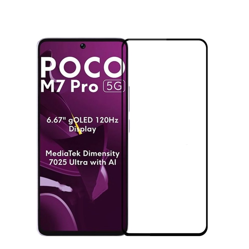 Xiaomi Poco M7 Pro 5G PINWUYO Full Screen Tempered Glass Transparent