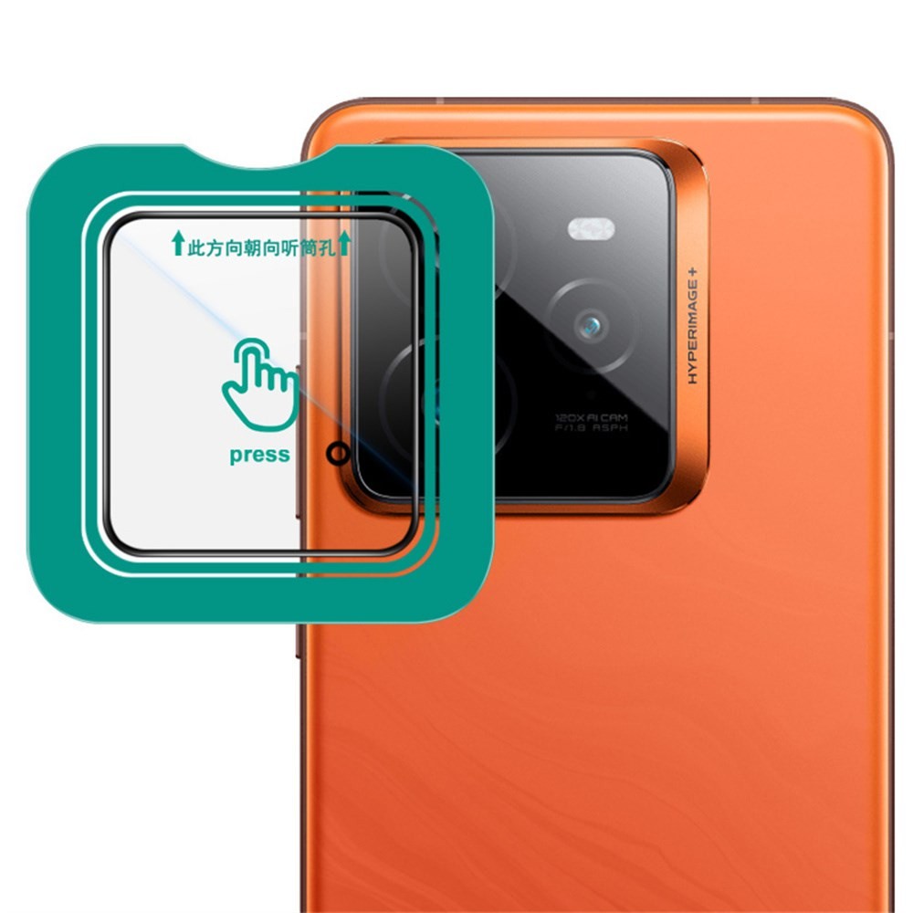Realme GT 7 Pro 5G IMAK Easy Install Τζαμάκι για Κάμερα με Οδηγό Τοποθέτησης Transparent