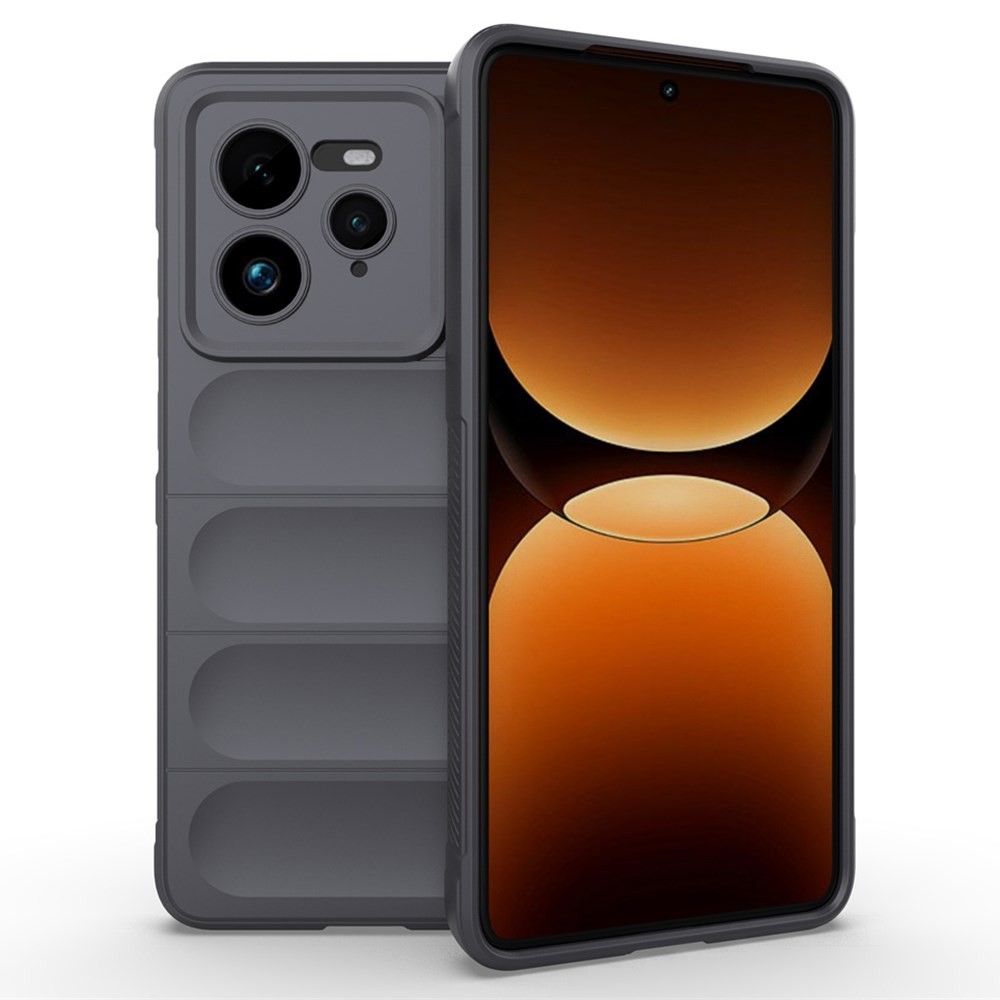 Realme GT 7 Pro 5G Magic Shield Θήκη Σιλικόνης Dark Grey