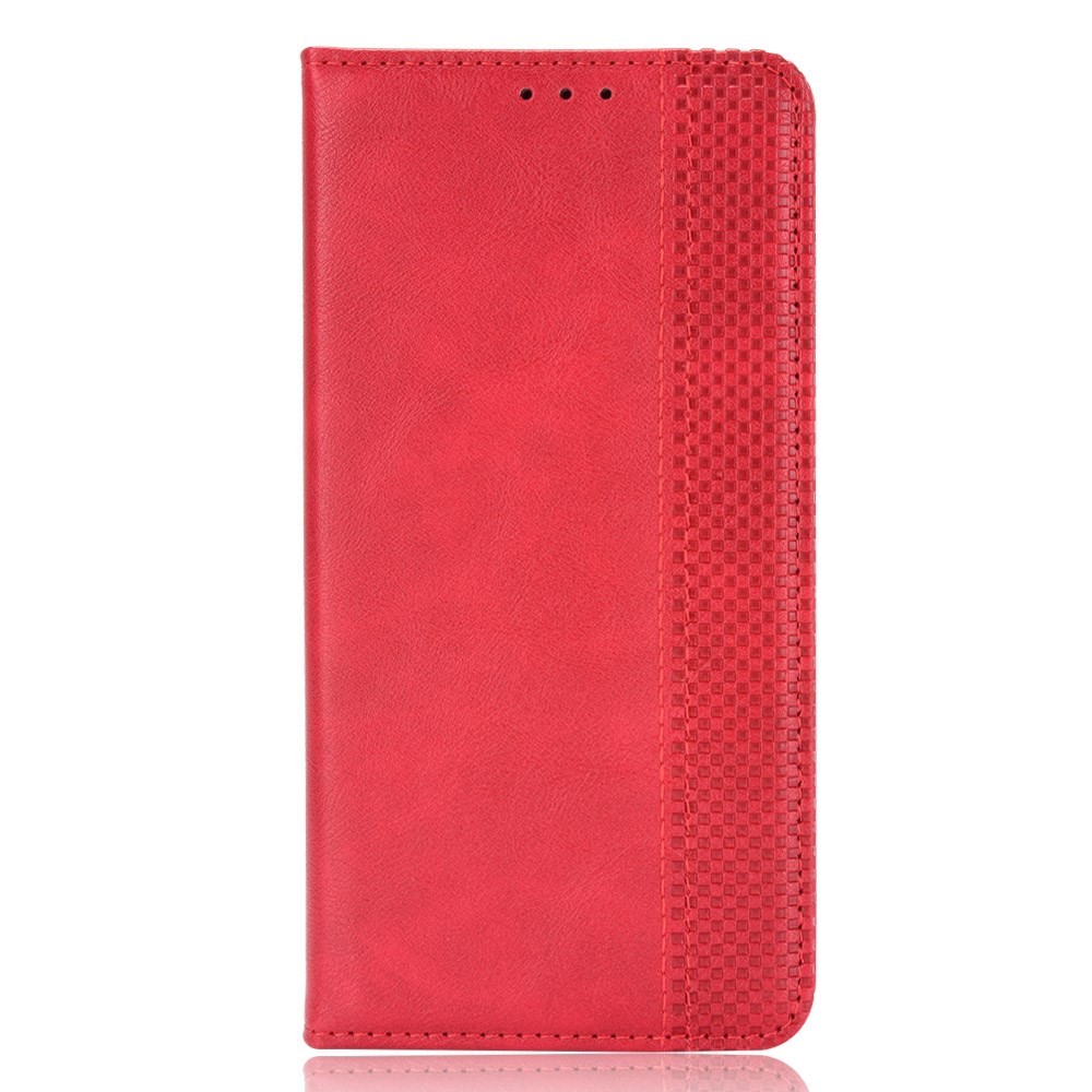 Realme GT 7 5G / GT 7T 5G Retro Θήκη Βιβλίο Red