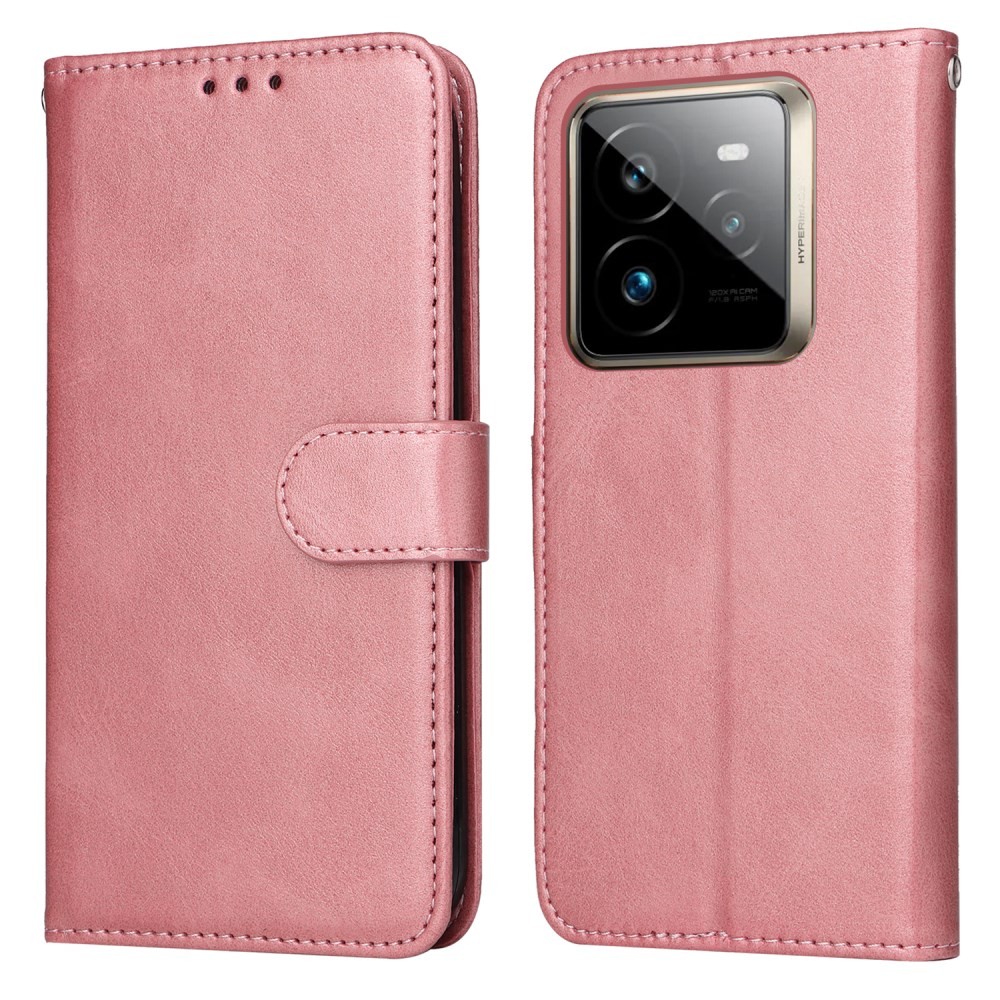 Realme GT 7 Pro 5G Basic Θήκη Πορτοφόλι Pink