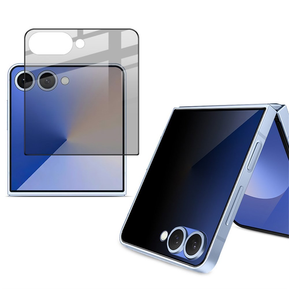 Samsung Galaxy Z Flip7 5G IMAK Privacy Full Tempered Glass Δευτερεύουσας Οθόνης Black