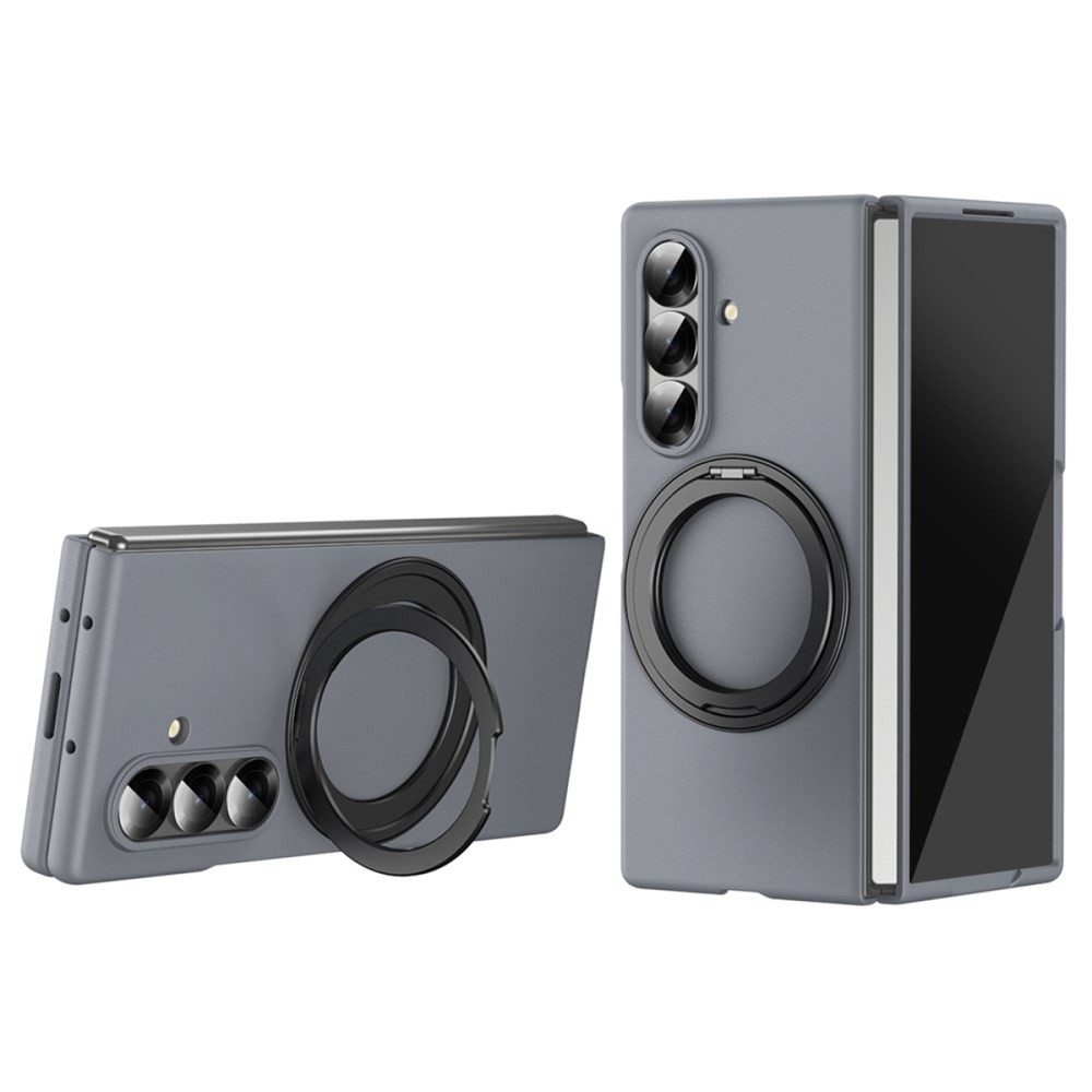 Samsung Galaxy Z Fold7 5G MagSafe Σκληρή Θήκη με Στήριγμα Grey