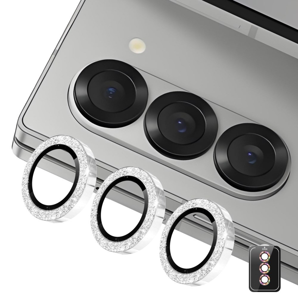 Samsung Galaxy Z Fold7 5G ENKAY Κρίκοι Προστασίας για Κάμερα - Lens Protector Rings Silver