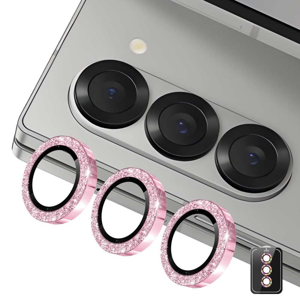 Samsung Galaxy Z Fold7 5G ENKAY Κρίκοι Προστασίας για Κάμερα - Lens Protector Rings Pink