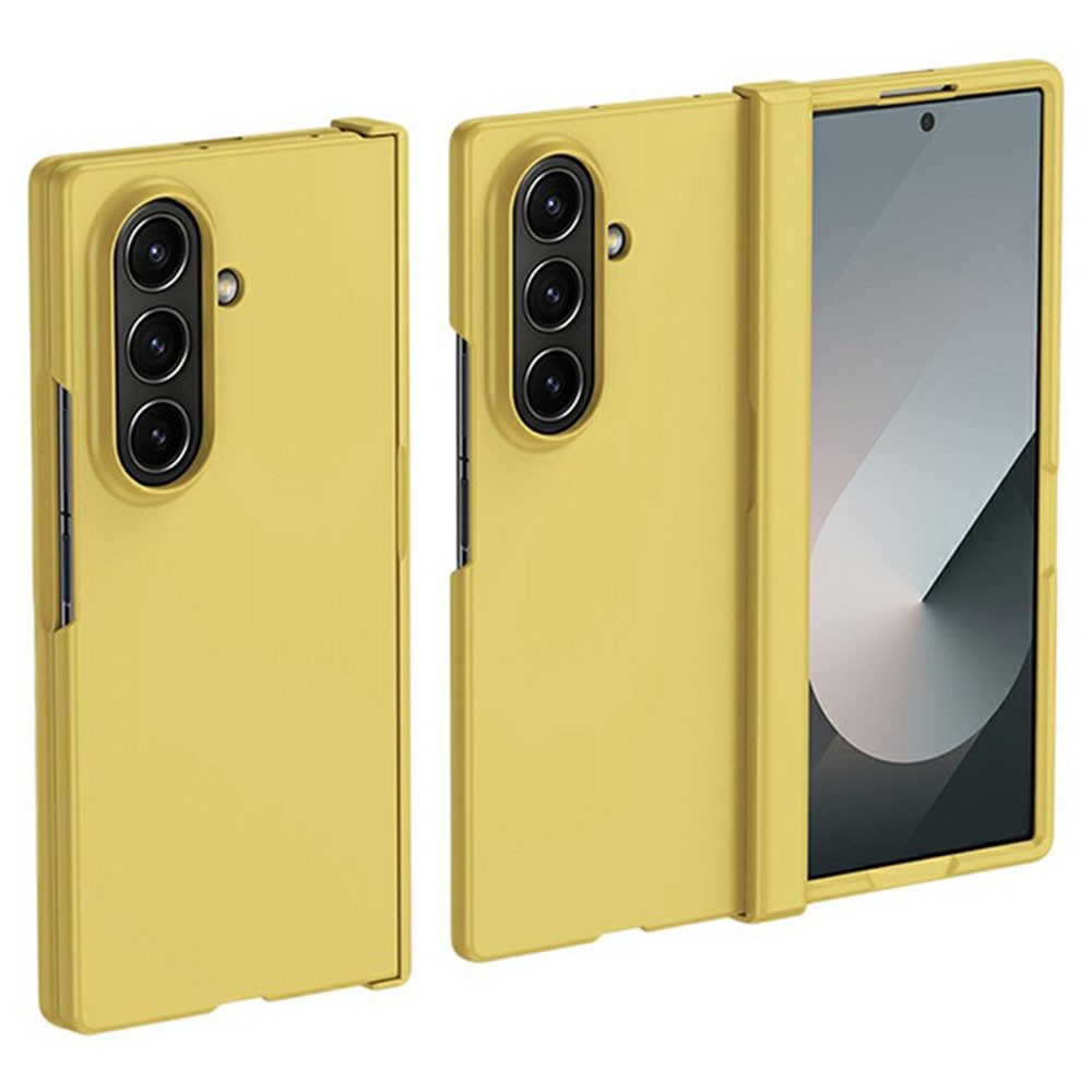 Samsung Galaxy Z Fold7 5G ABEEL Skin Feel Σκληρή Θήκη Yellow