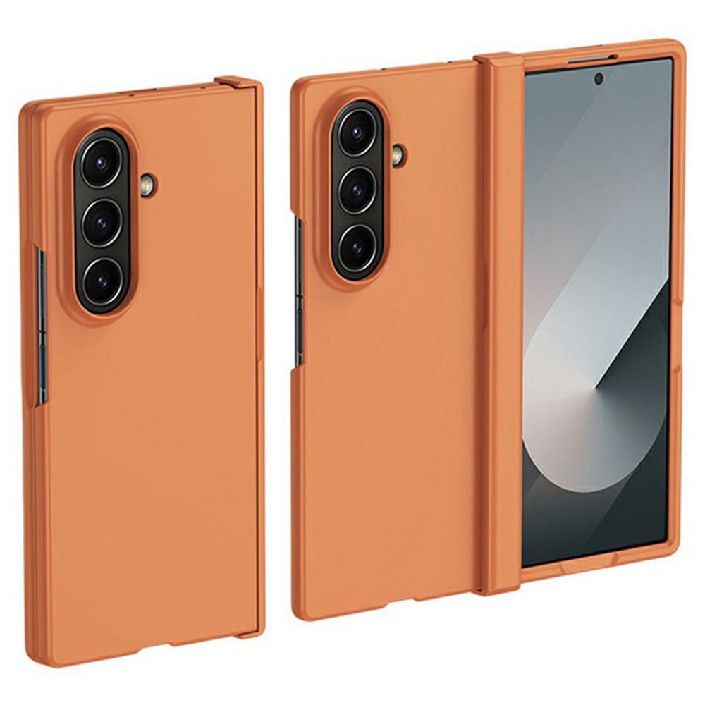 Samsung Galaxy Z Fold7 5G ABEEL Skin Feel Σκληρή Θήκη Orange