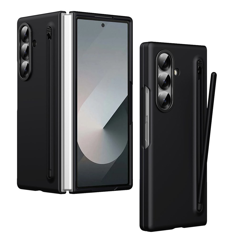 Samsung Galaxy Z Fold7 5G Σκληρή Θήκη με Στήριγμα και Pop Up Πενάκι Black