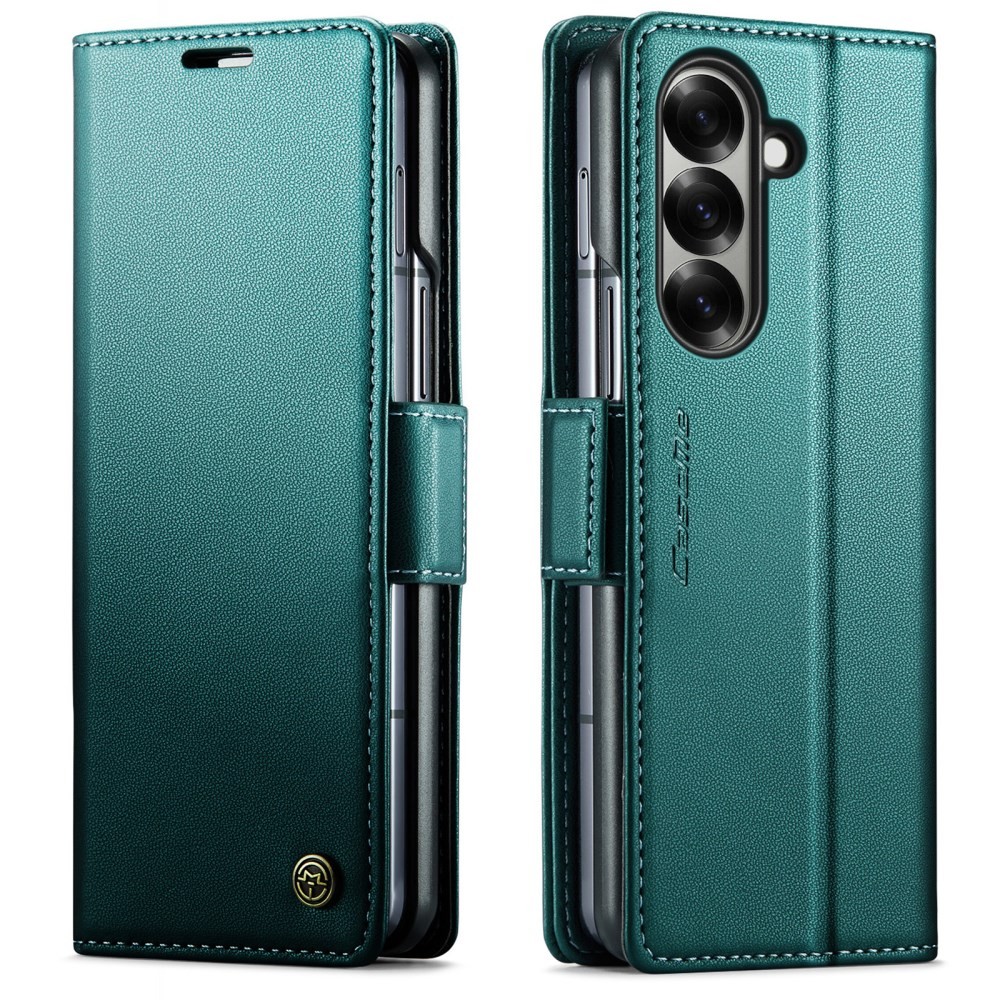Samsung Galaxy Z Fold7 5G CaseMe 023 Luminus Θήκη Πορτοφόλι Green