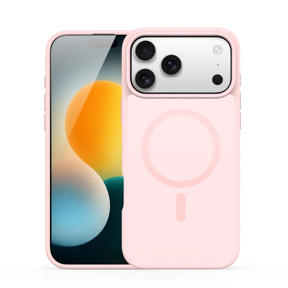 Apple iPhone 17 Pro DUX DUCIS Yind Series MagSafe Σκληρή Θήκη Light Pink