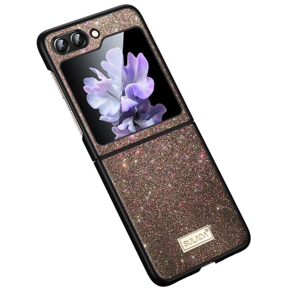 Samsung Galaxy Z Flip6 5G / Z Flip7 FE 5G SULADA Glitter Σκληρή Θήκη Multicolor