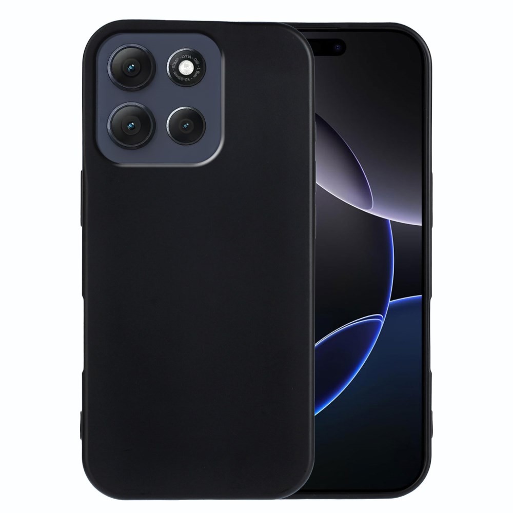 Motorola Moto G86 5G Soft Matte Θήκη Σιλικόνης Black
