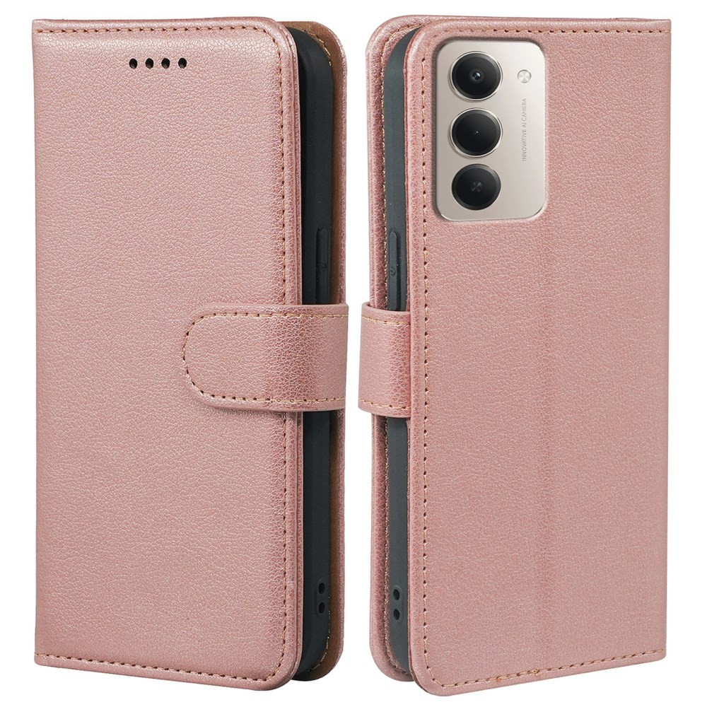 Xiaomi Redmi 15 4G / 5G Lite Θήκη Πορτοφόλι Rose Gold