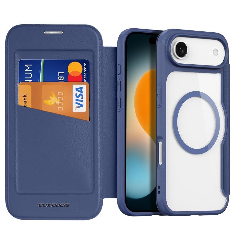 Apple iPhone Air DUX DUCIS Skin X Pro Series Magsafe Θήκη Βιβλίο Blue