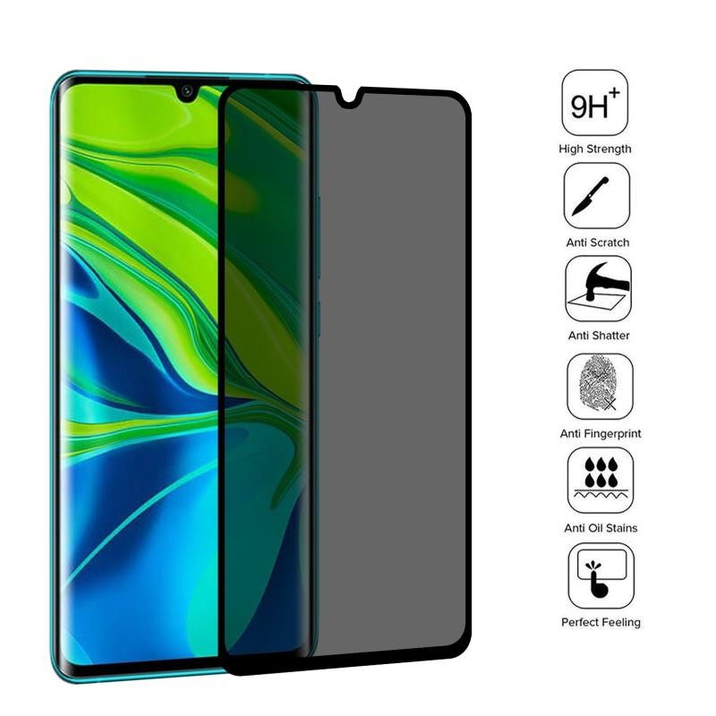 Xiaomi Redmi Note 10 Pro Privacy Full Tempered Glass - Προστασία Οθόνης Black