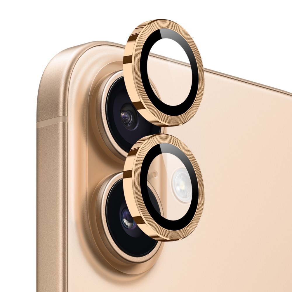 Apple iPhone 17 NORTHJO Κρίκοι Προστασίας για Κάμερα Gold