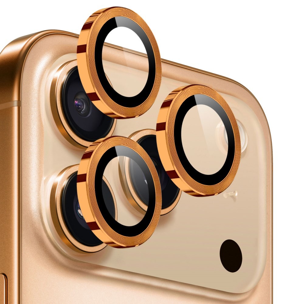 Apple iPhone 17 Pro Max NORTHJO Κρίκοι Προστασίας για Κάμερα Orange