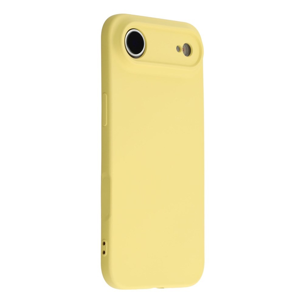 Apple iPhone Air AMORUS Imitation Liquid Θήκη Σιλικόνης Yellow