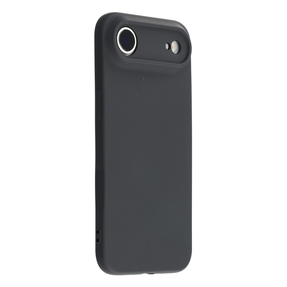 Apple iPhone Air AMORUS Imitation Liquid Θήκη Σιλικόνης Black