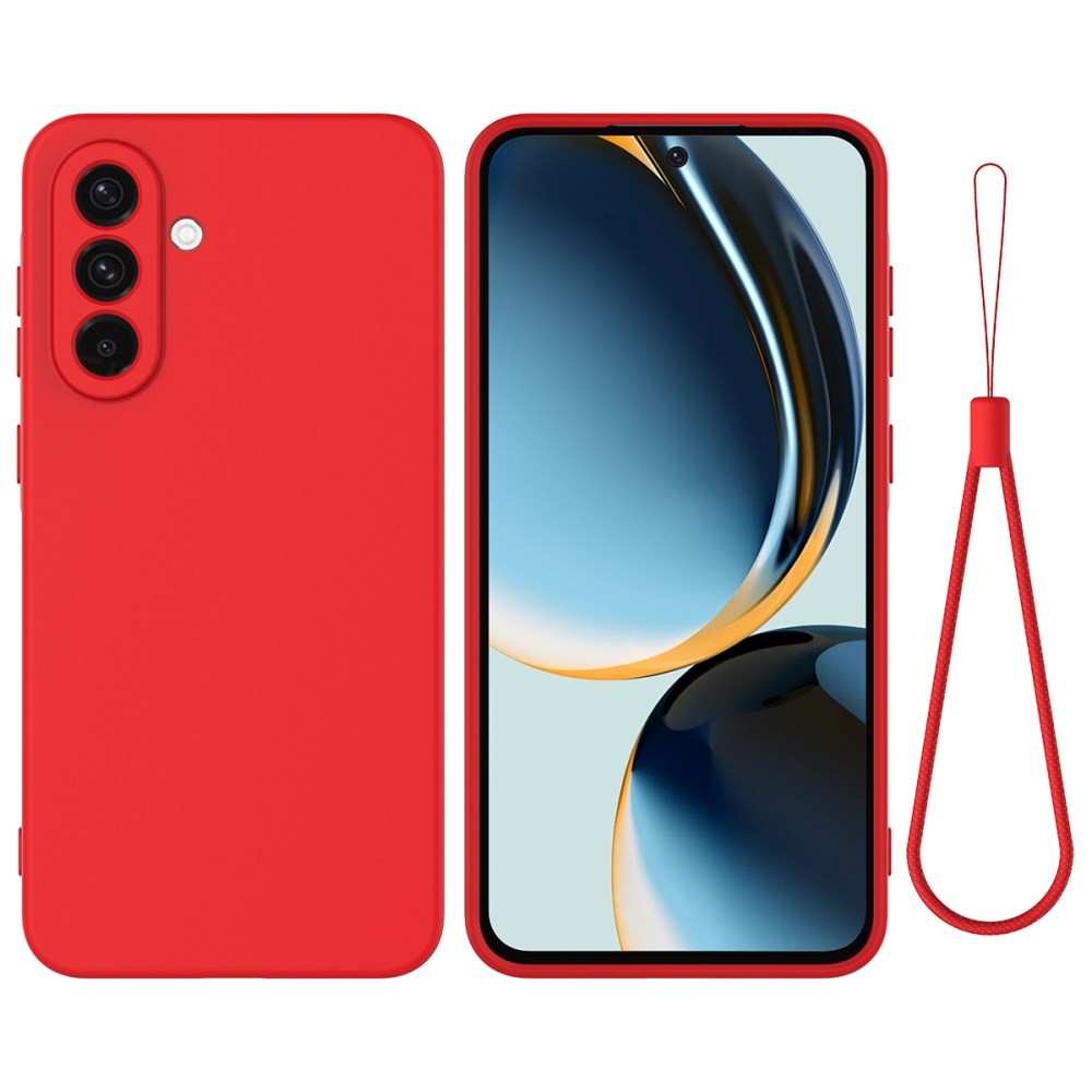 Samsung Galaxy A17 4G / 5G Solid Color Θήκη Σιλικόνης Red