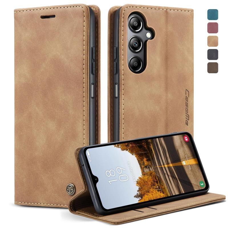 Samsung Galaxy A05s CaseMe 013 Retro Θήκη Βιβλίο Brown