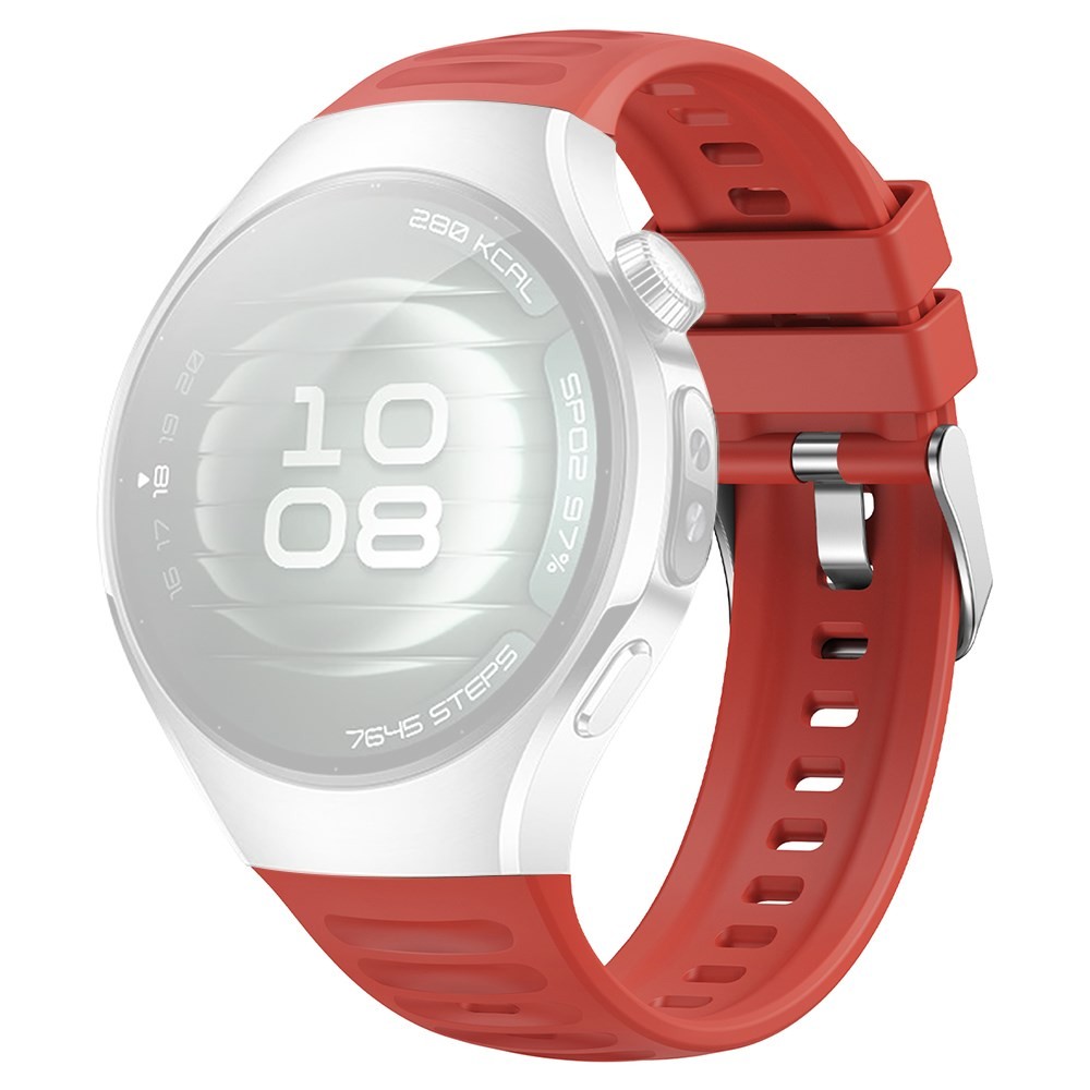 Huawei Watch 5 - 42mm Λουράκι Σιλικόνης Red