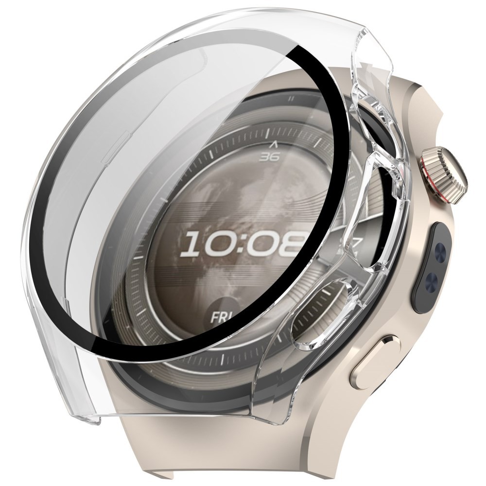 Huawei Watch 5 - 42mm WANLONFENG Θήκη και Προστασία Οθόνης Transparent
