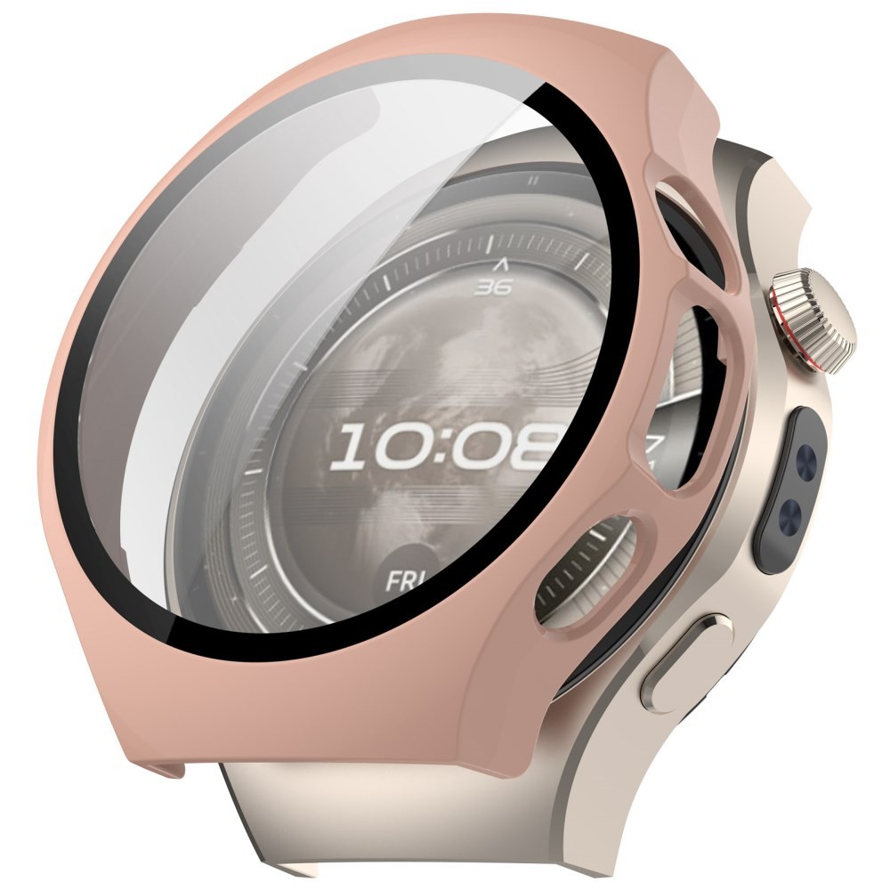 Huawei Watch 5 - 42mm WANLONFENG Θήκη και Προστασία Οθόνης Pink