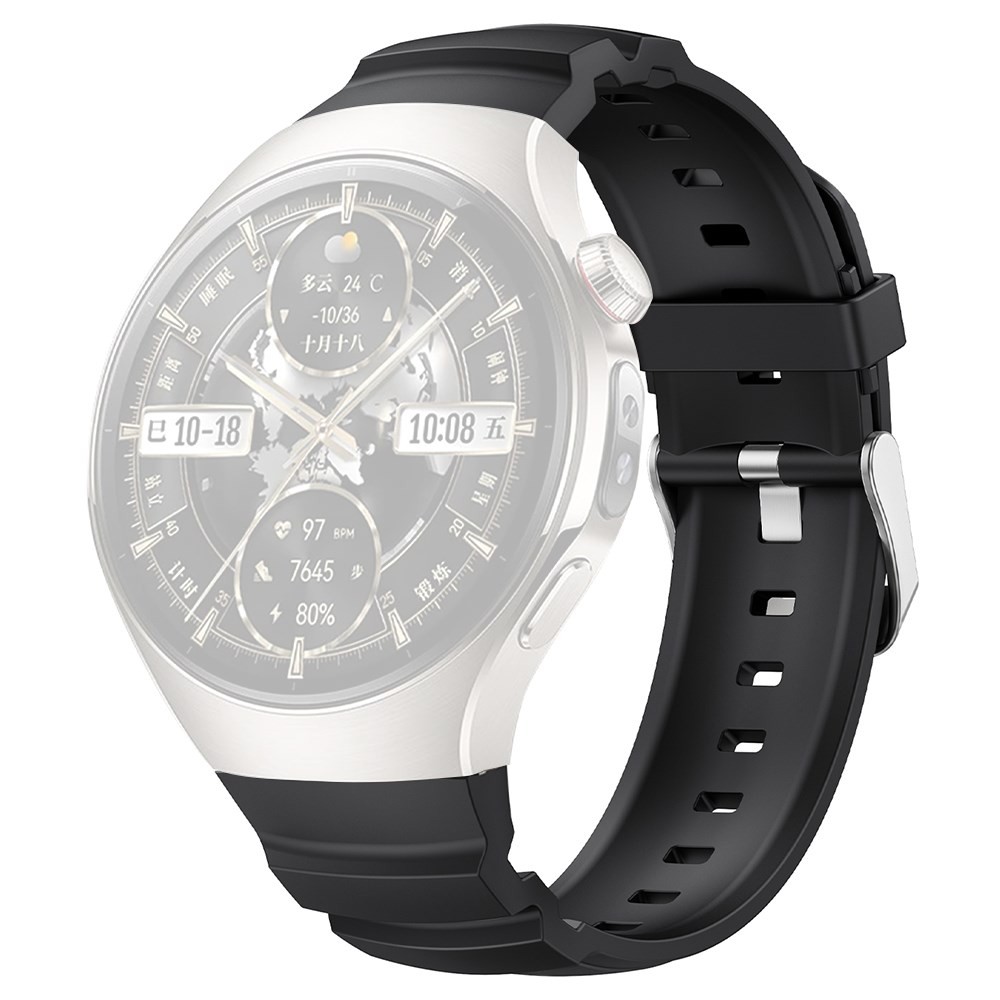 Huawei Watch 5 - 46mm Λουράκι Σιλικόνης Black