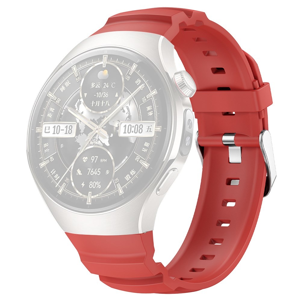 Huawei Watch 5 - 46mm Λουράκι Σιλικόνης Red