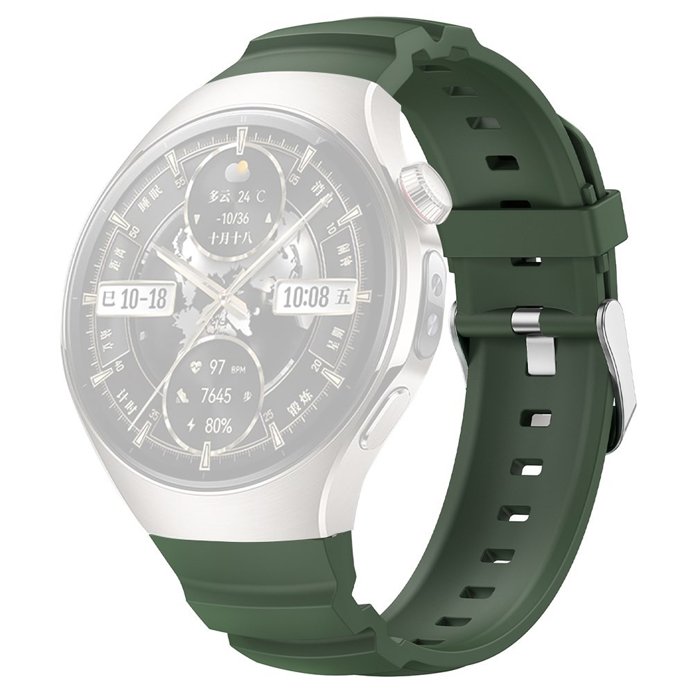 Huawei Watch 5 - 46mm Λουράκι Σιλικόνης Green