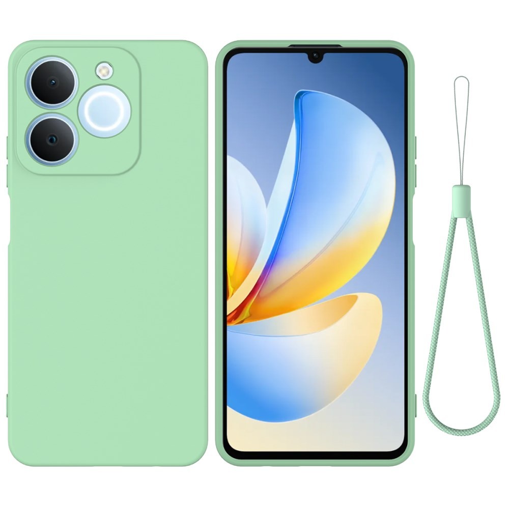 Realme Note 70T 4G Solid Color Θήκη Σιλικόνης Green