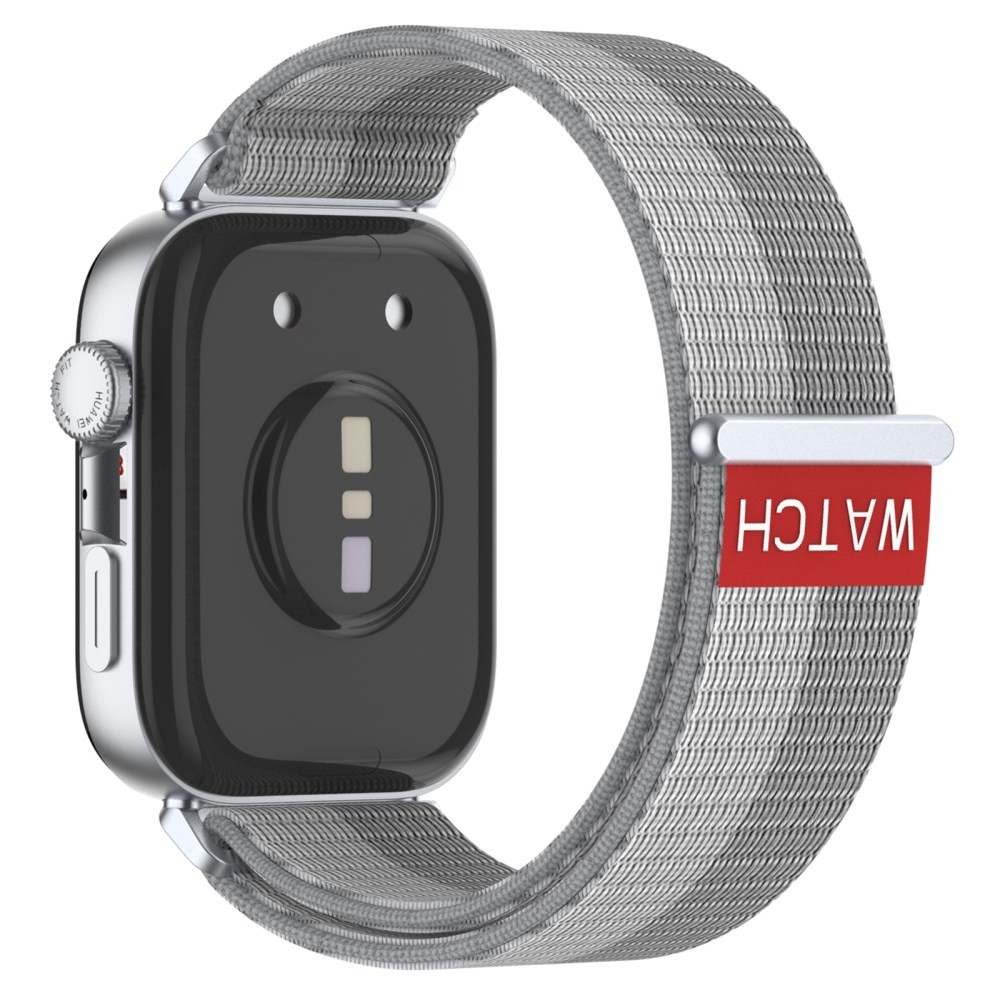 Huawei Watch Fit 3/ Fit 4/ Fit 4 Pro KALEBOL Λουράκι Από Nylon Grey