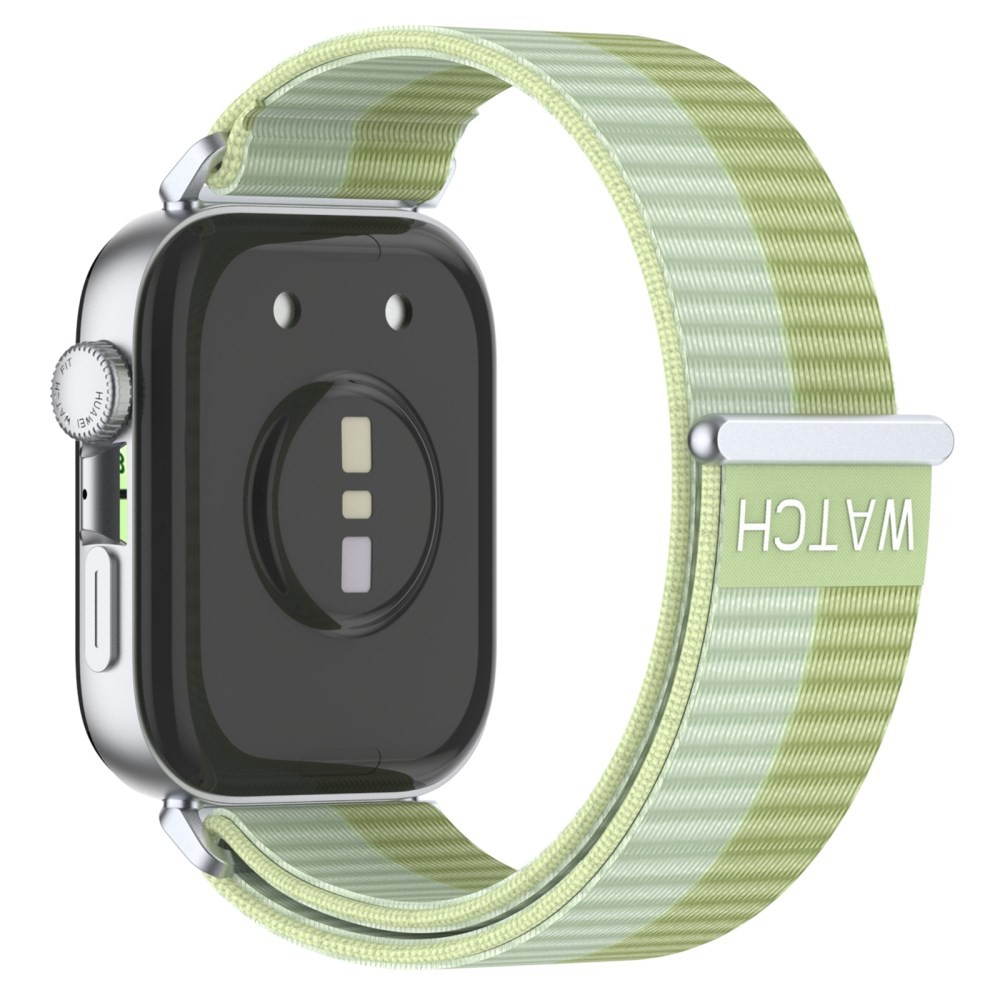 Huawei Watch Fit 3/ Fit 4/ Fit 4 Pro KALEBOL Λουράκι Από Nylon Mint Green