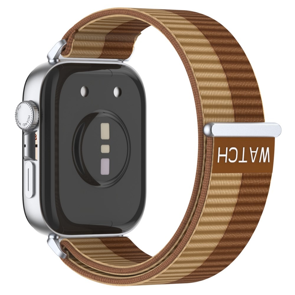 Huawei Watch Fit 3/ Fit 4/ Fit 4 Pro KALEBOL Λουράκι Από Nylon Brown