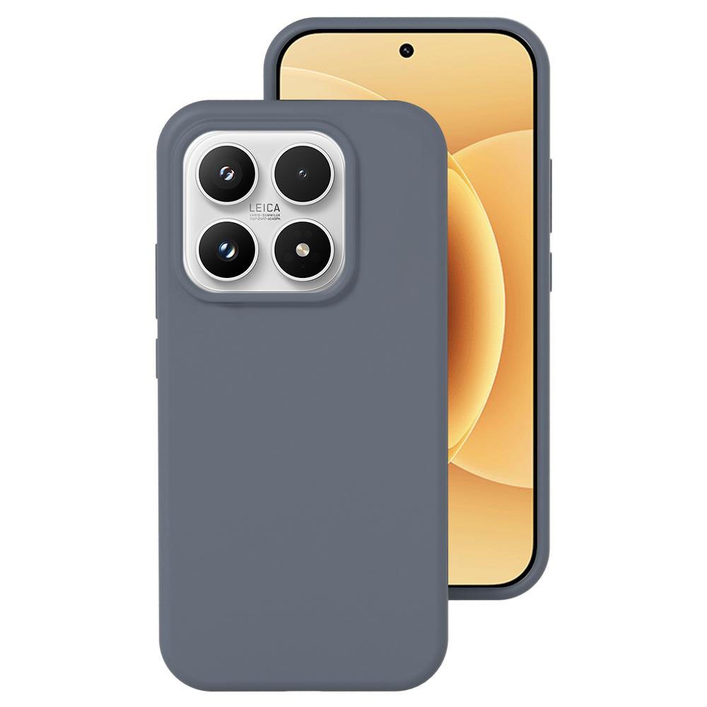 Xiaomi 17 5G Liquid Silicone Θήκη Σιλικόνης Grey