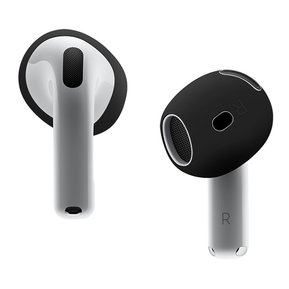 Apple AirPods 4 Καλύμματα Σιλικόνης Black