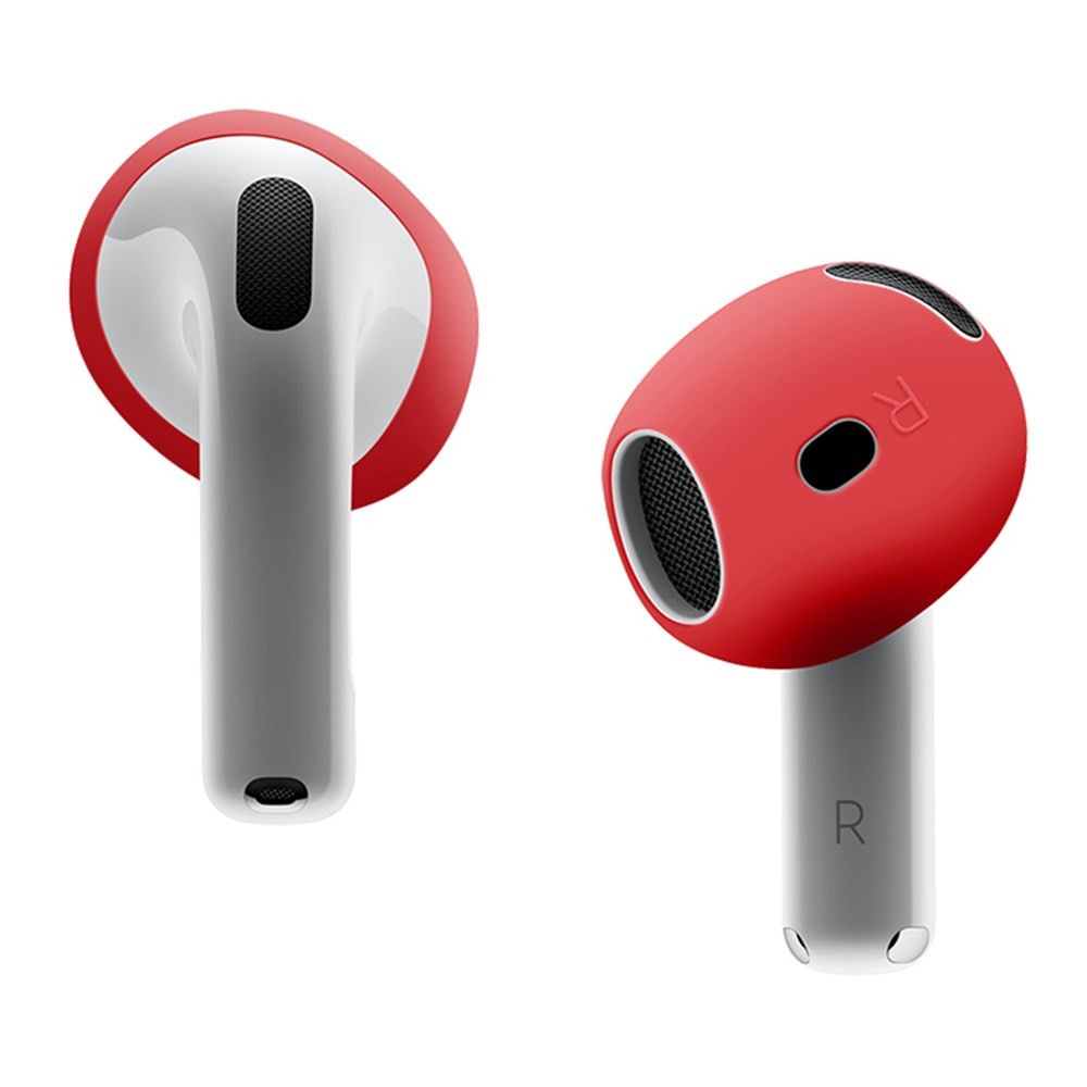 Apple AirPods 4 Καλύμματα Σιλικόνης Red