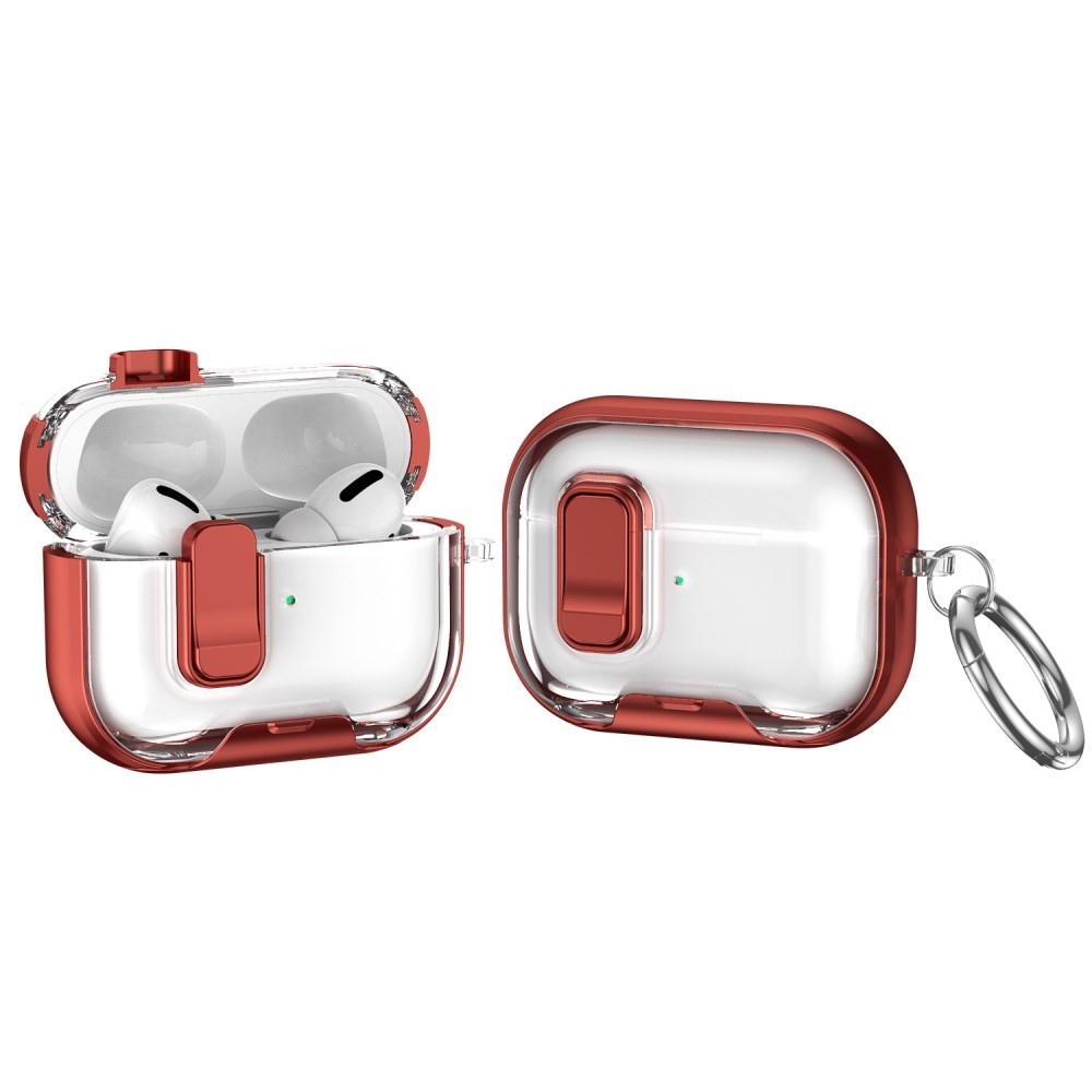 Apple AirPods Pro Θήκη Σιλικόνης με Stand Red