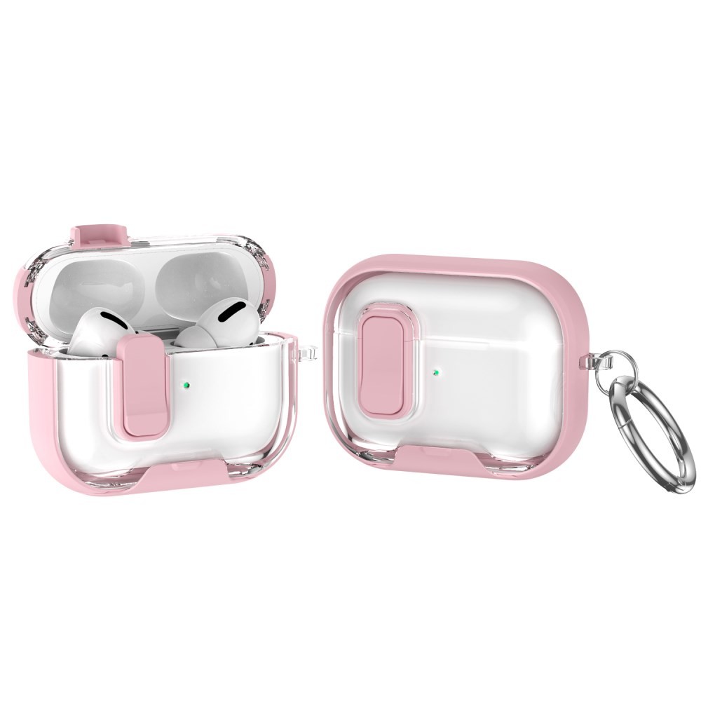 Apple AirPods Pro Θήκη Σιλικόνης με Stand Pink