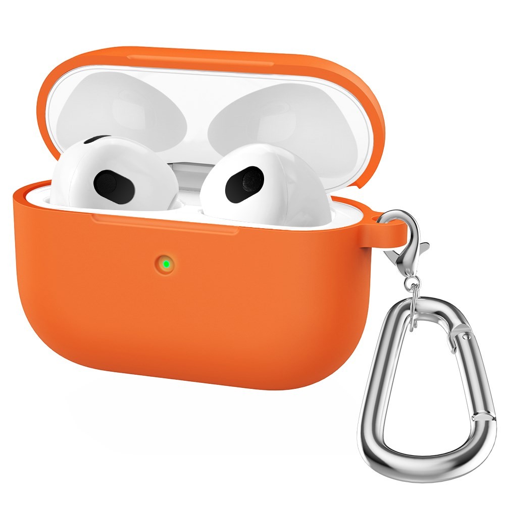 Apple AirPods 3 Θήκη Σιλικόνης Orange