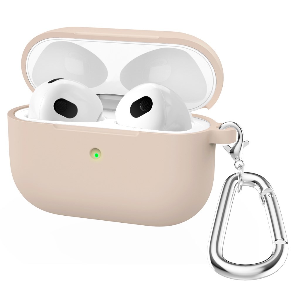Apple AirPods 3 Θήκη Σιλικόνης Pink Sand