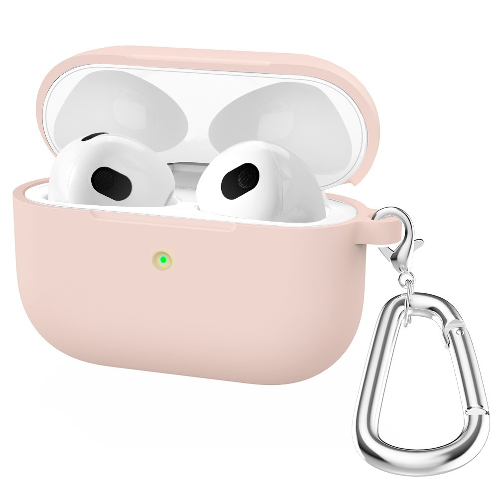 Apple AirPods 3 Θήκη Σιλικόνης Light Pink