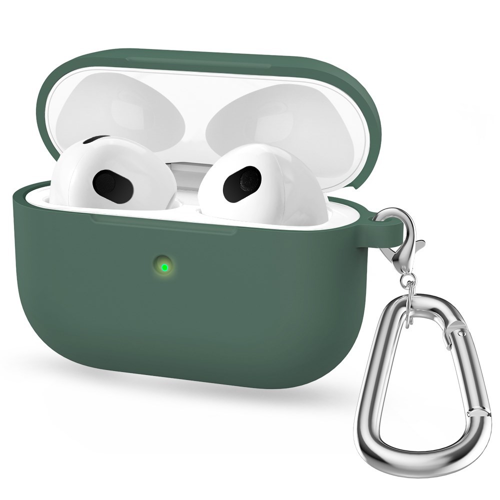 Apple AirPods 3 Θήκη Σιλικόνης Olive Green