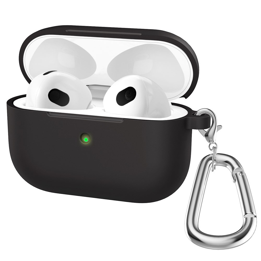 Apple AirPods 3 Θήκη Σιλικόνης Black