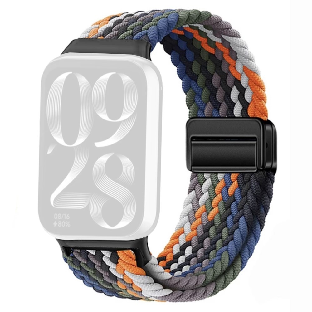 Xiaomi Redmi Watch 4/5/Smart Band 8 Pro/9 Pro Πλεκτό Λουράκι Camo Rainbow