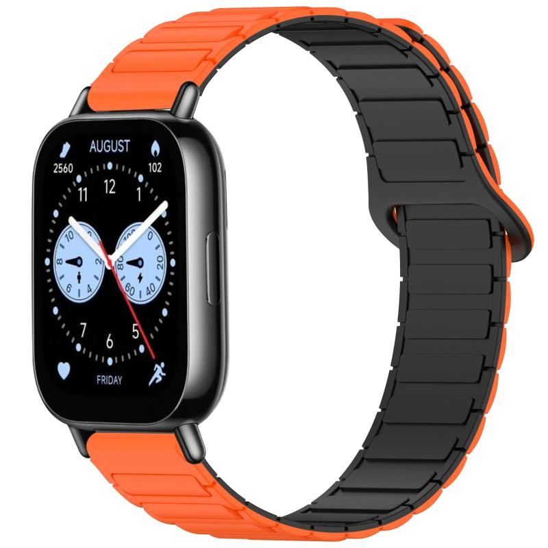 Xiaomi Redmi Watch 5 Lite Λουράκι Σιλικόνης Orange/Black